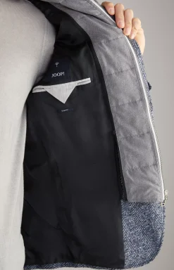 Hecton Jacket in a Blue and White Pattern