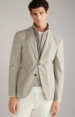 Hecton Jacket in Beige mélange