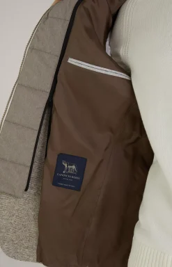 Hecton Jacket in Beige mélange