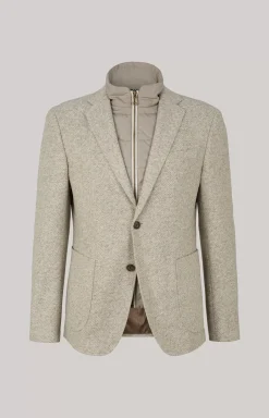 Hecton Jacket in Beige mélange