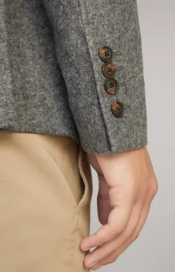 Hecton Jacket in Dark Grey Melange