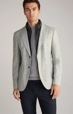 Hecton Jacket in Grey Melange