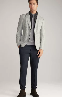 Hecton Jacket in Grey Melange