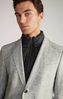 Hecton Jacket in Grey Melange