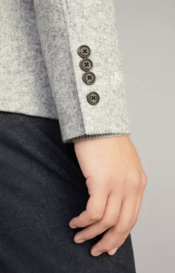 Hecton Jacket in Grey Melange