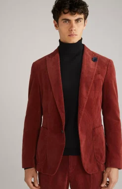 Hedvin Corduroy Jacket in Rust