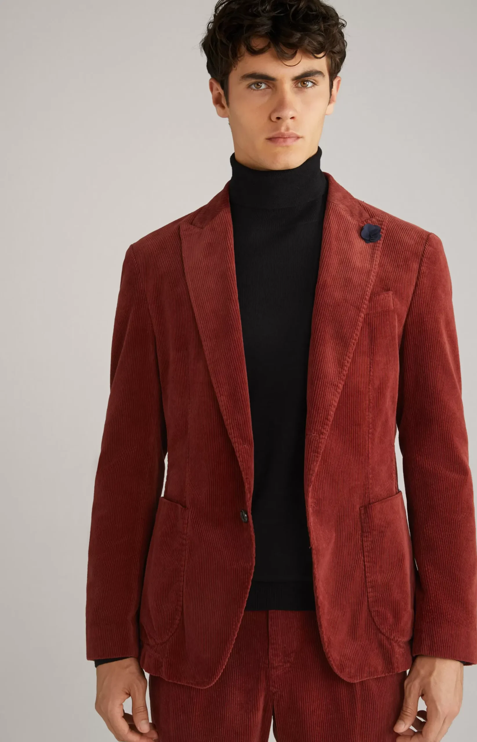 Hedvin Corduroy Jacket in Rust