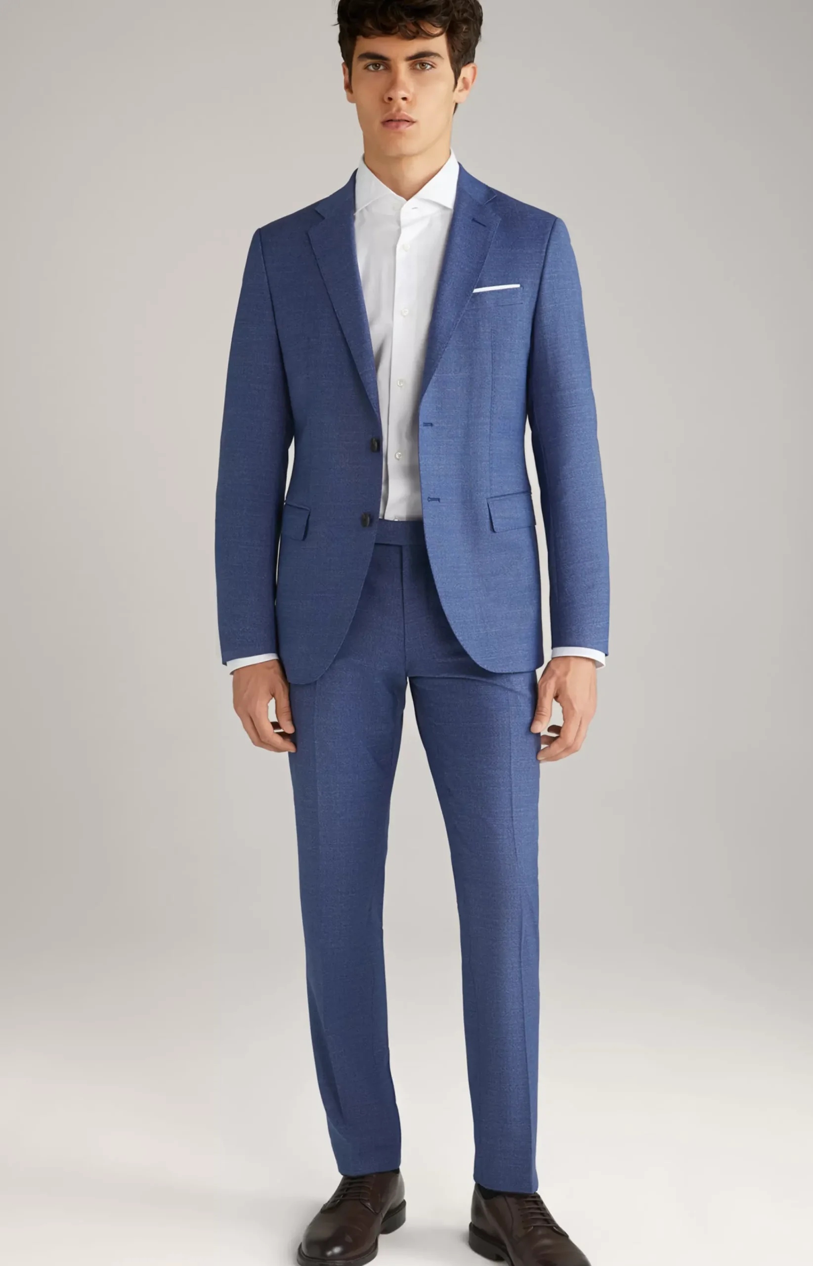 Herby Modular Jacket in Blue Marl