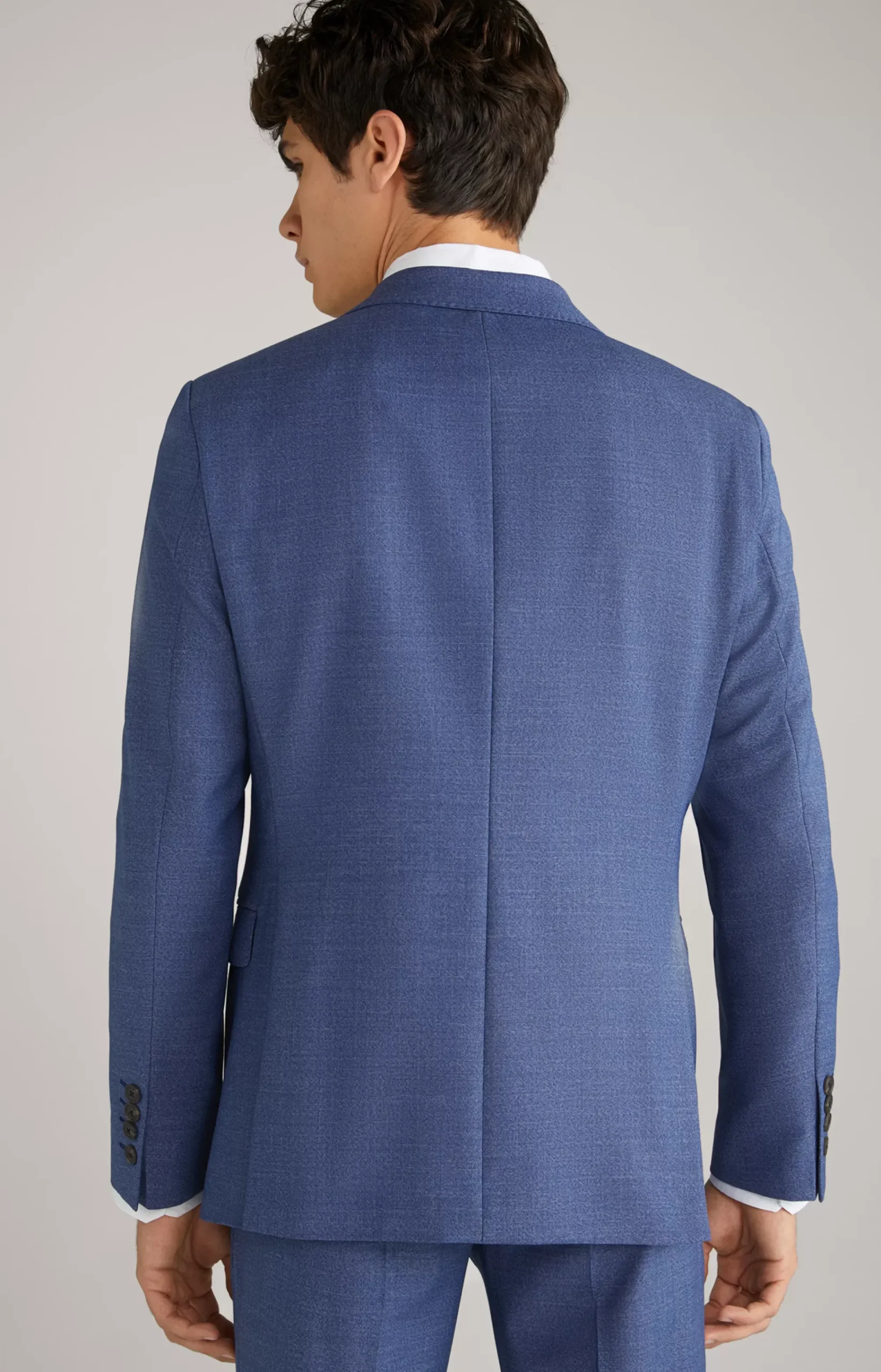 Herby Modular Jacket in Blue Marl