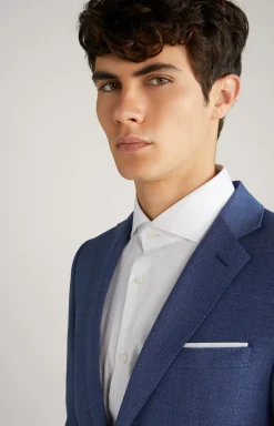 Herby Modular Jacket in Blue Marl