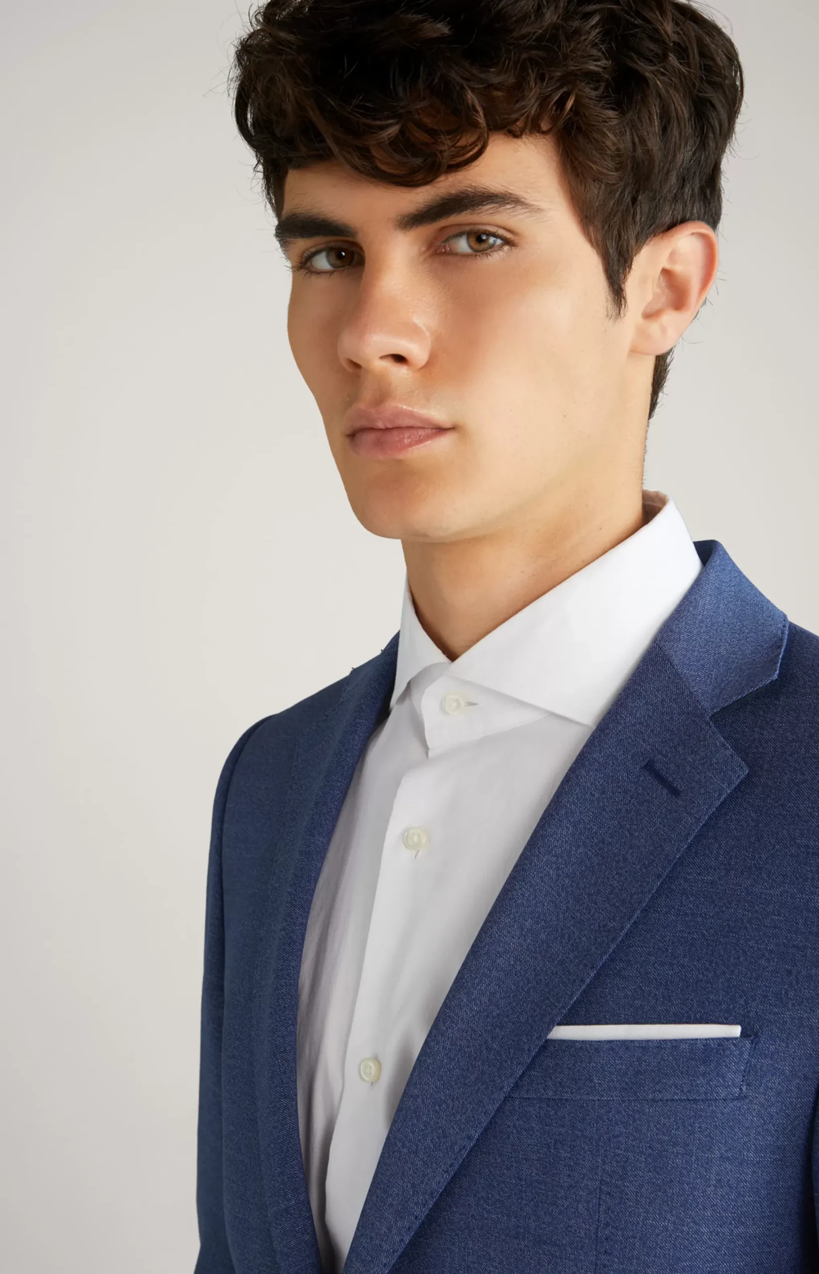 Herby Modular Jacket in Blue Marl