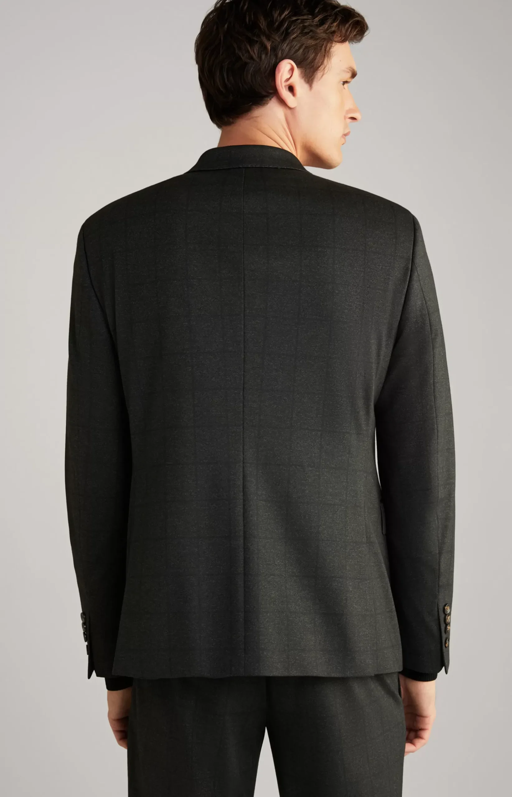 Herby Modular Jacket in Green Check