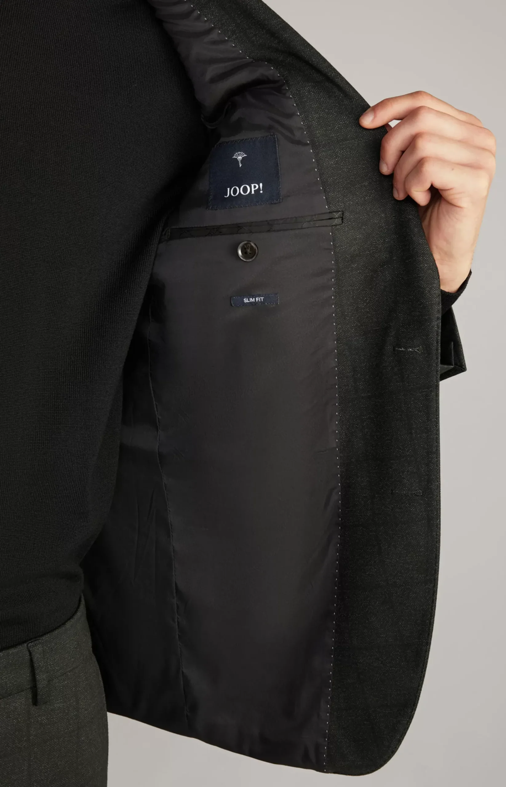 Herby Modular Jacket in Green Check