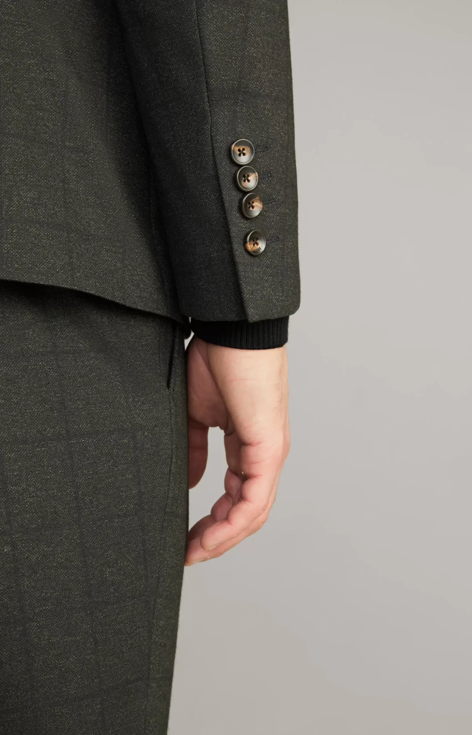 Herby Modular Jacket in Green Check