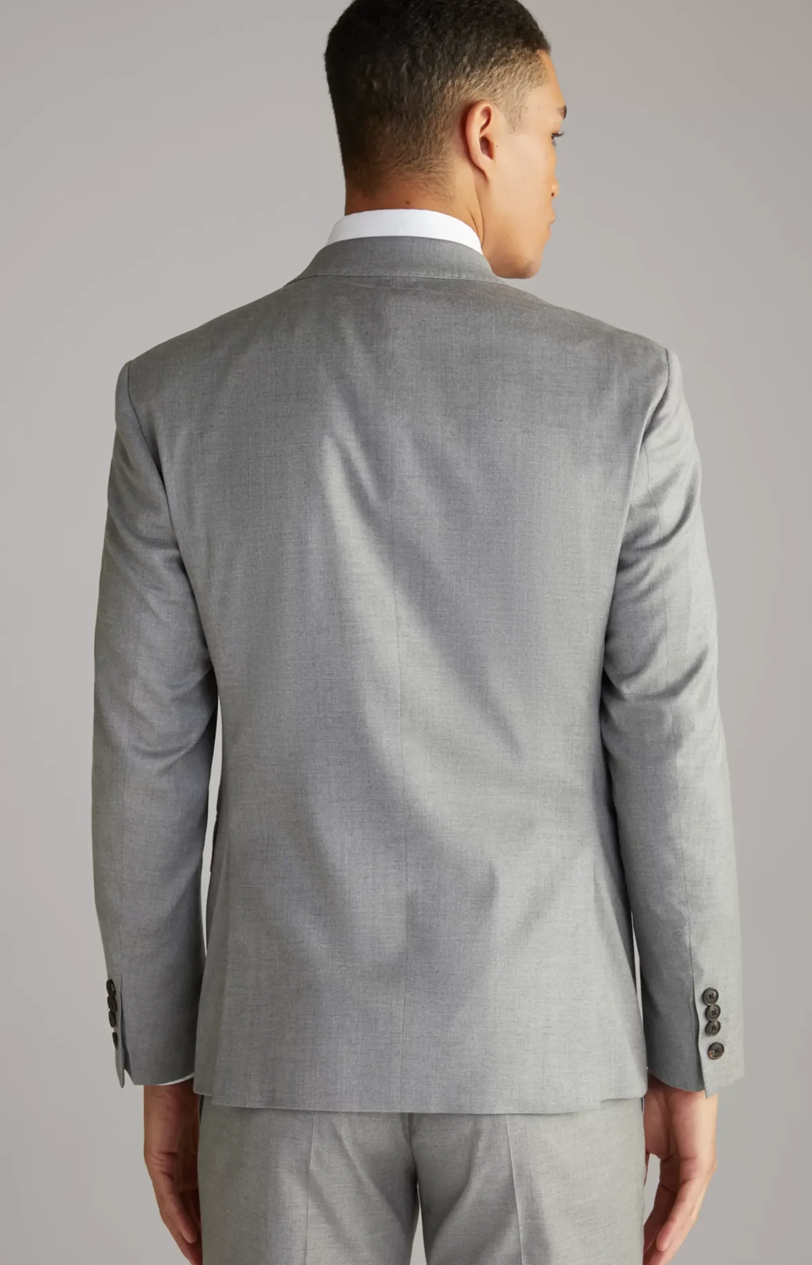 Herby Modular Jacket in Grey Melange