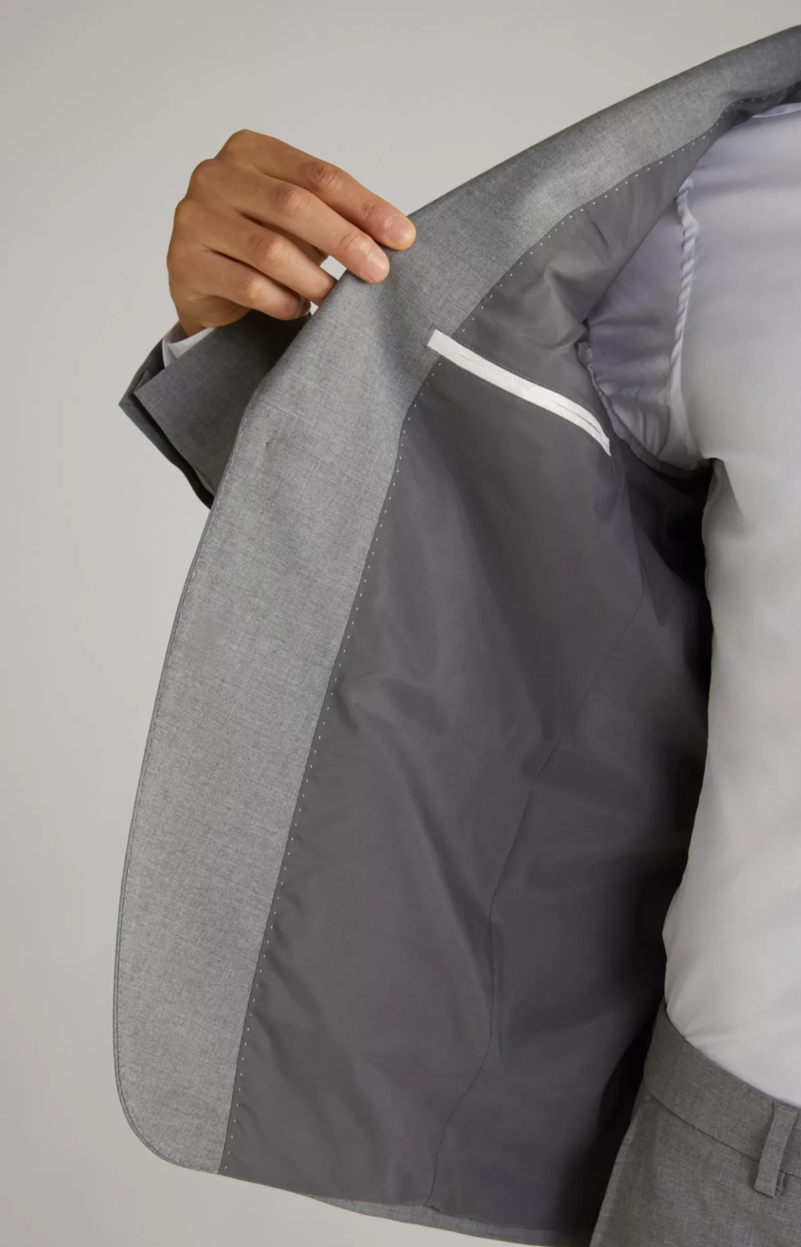 Herby Modular Jacket in Grey Melange