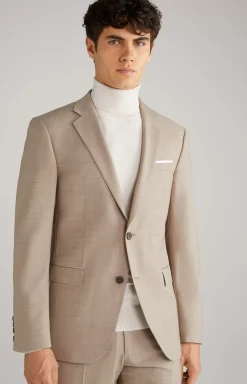 Herby Modular Jacket in Light Brown Marl