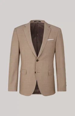 Herby Modular Jacket in Light Brown Marl