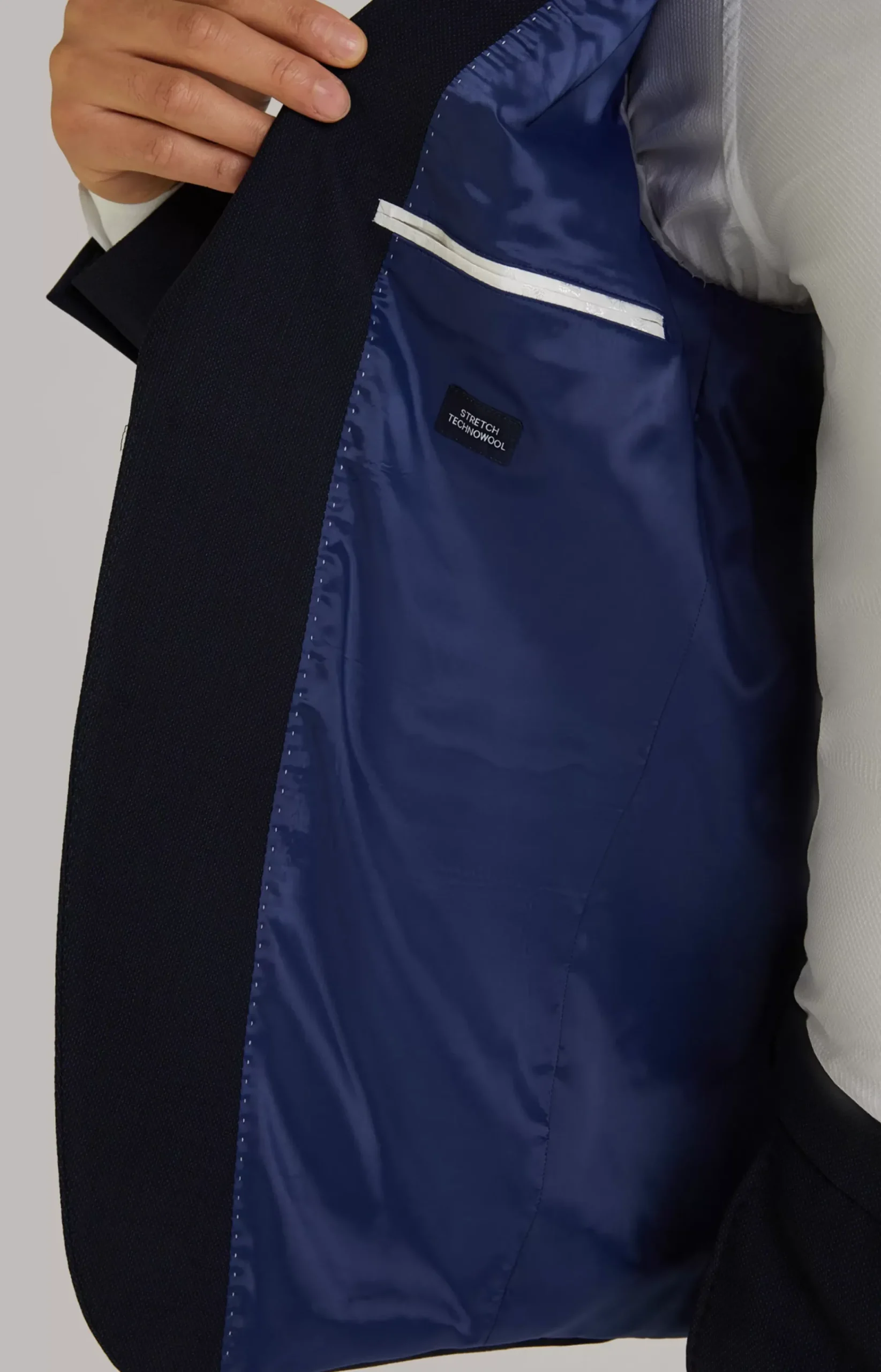 Herby Modular Jacket in Navy Marl