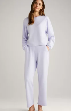 High-Waisted Loungewear Joggers in Lavender