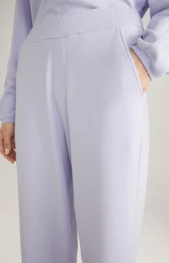 High-Waisted Loungewear Joggers in Lavender