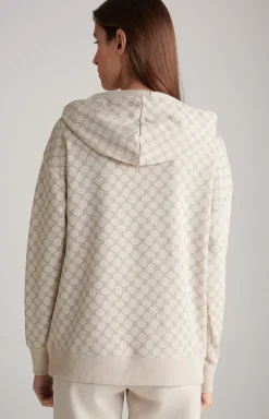 Hoodie in a Light Brown Pattern