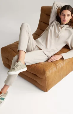 Hoodie in Beige