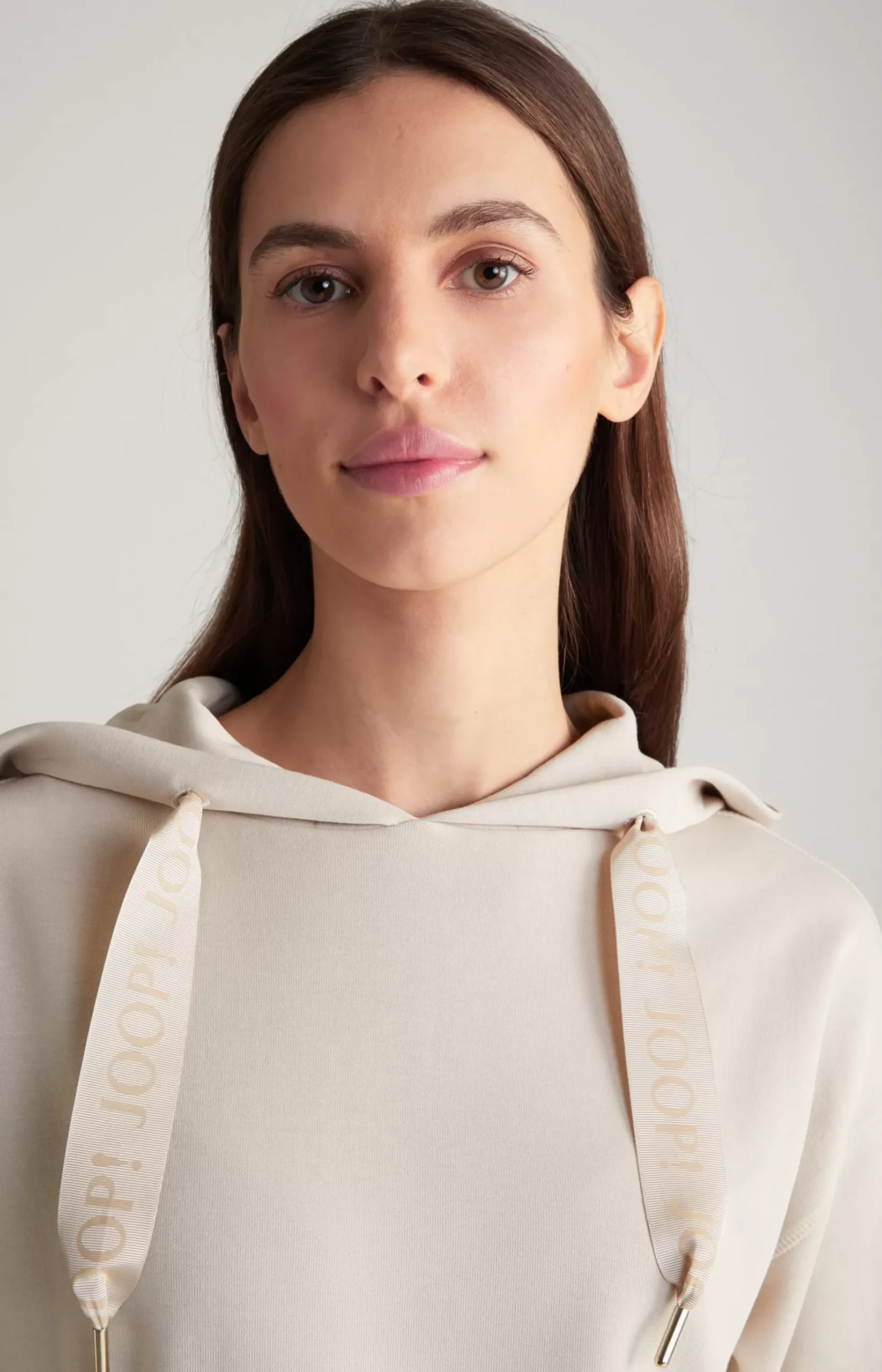Hoodie in Beige