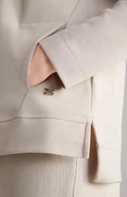 Hoodie in Beige