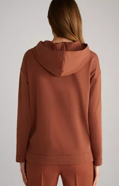 Hoodie in brown