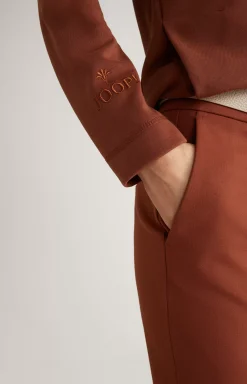 Hoodie in brown