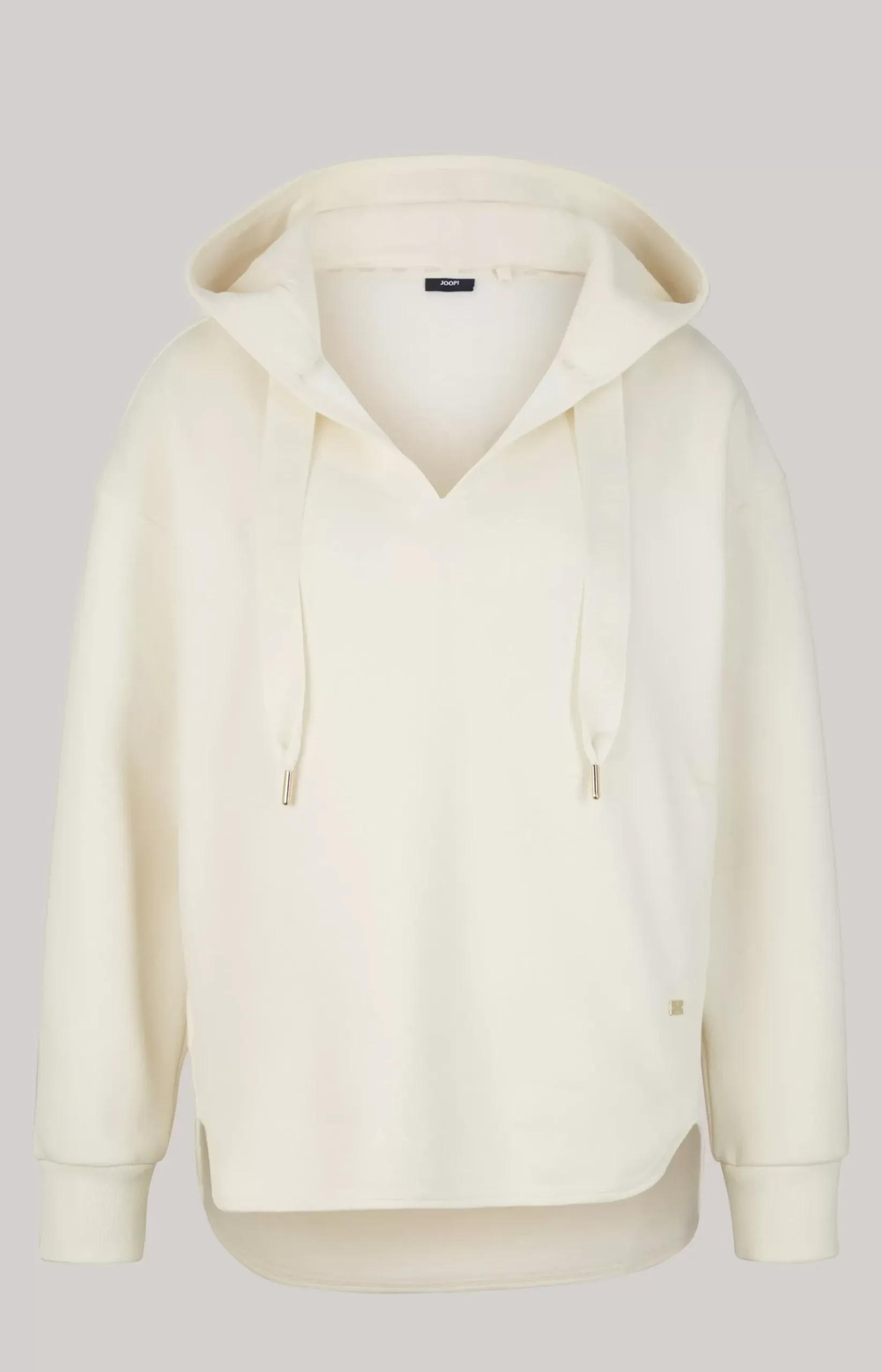 Hoodie in Ecru