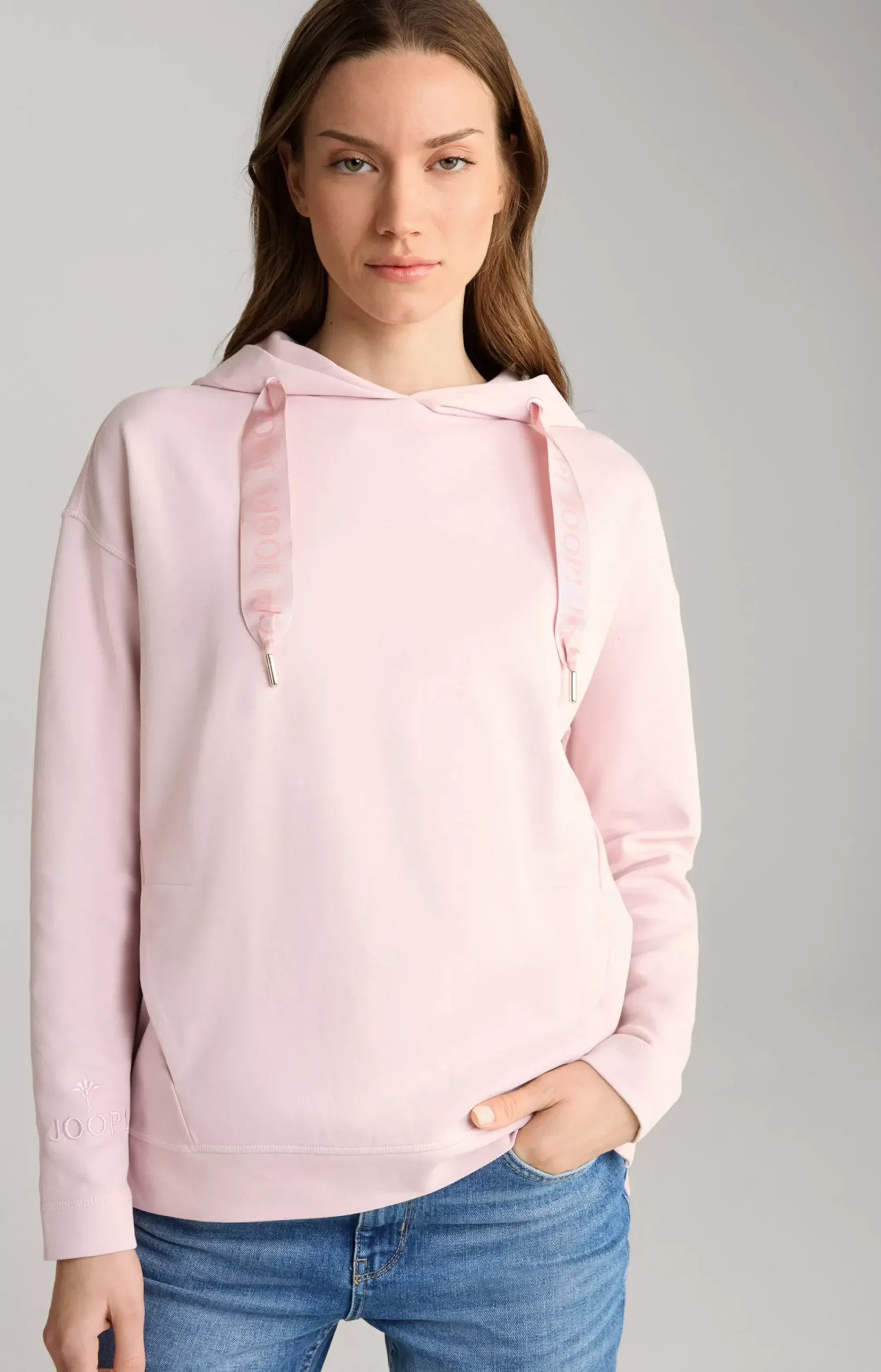 Hoodie in Light Pink