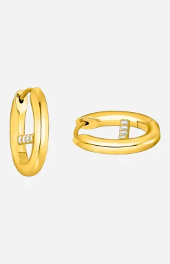 Hoop Earrings in Gold