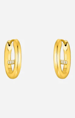 Hoop Earrings in Gold