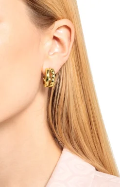 Hoop Earrings in Gold
