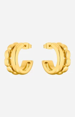 Hoop Earrings in Gold