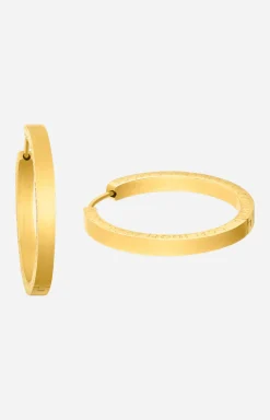 Hoop Earrings in Gold