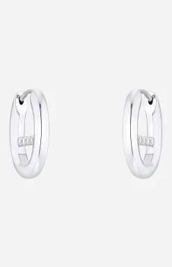 Hoop Earrings in Silver