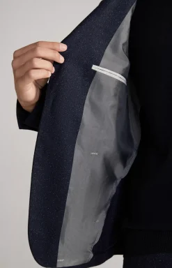 Hoverest Jacket in Dark Blue Marl
