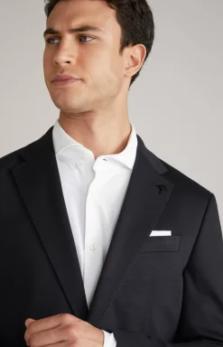 Hoverest Jersey Jacket in Navy