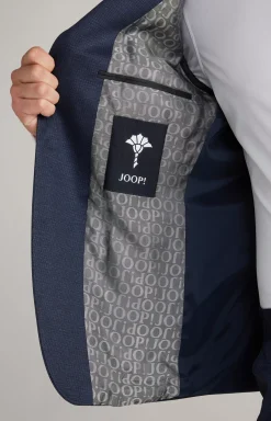 Hustle Jersey Jacket in a Navy Pattern