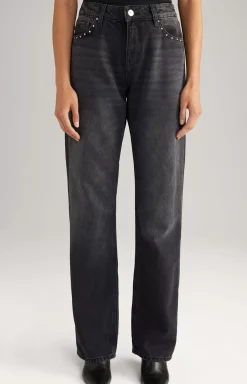 Jeans in a Dark Grey Washed Look