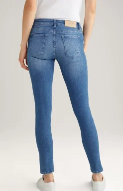 Jeans in a Denim Blue Washed Look