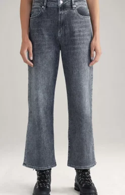 Jeans in a Washed Grey Finish