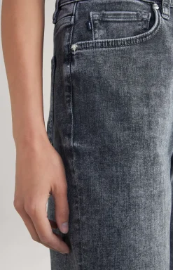 Jeans in a Washed Grey Finish