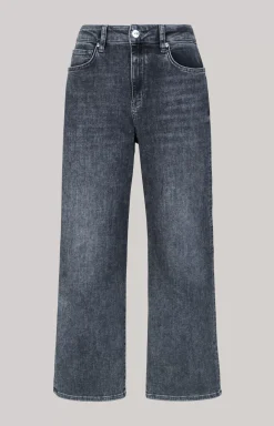 Jeans in a Washed Grey Finish