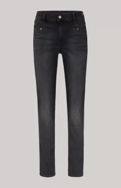 Jeans in an Anthracite Washed Look