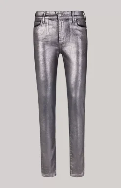 Jeans in Anthracite Silver