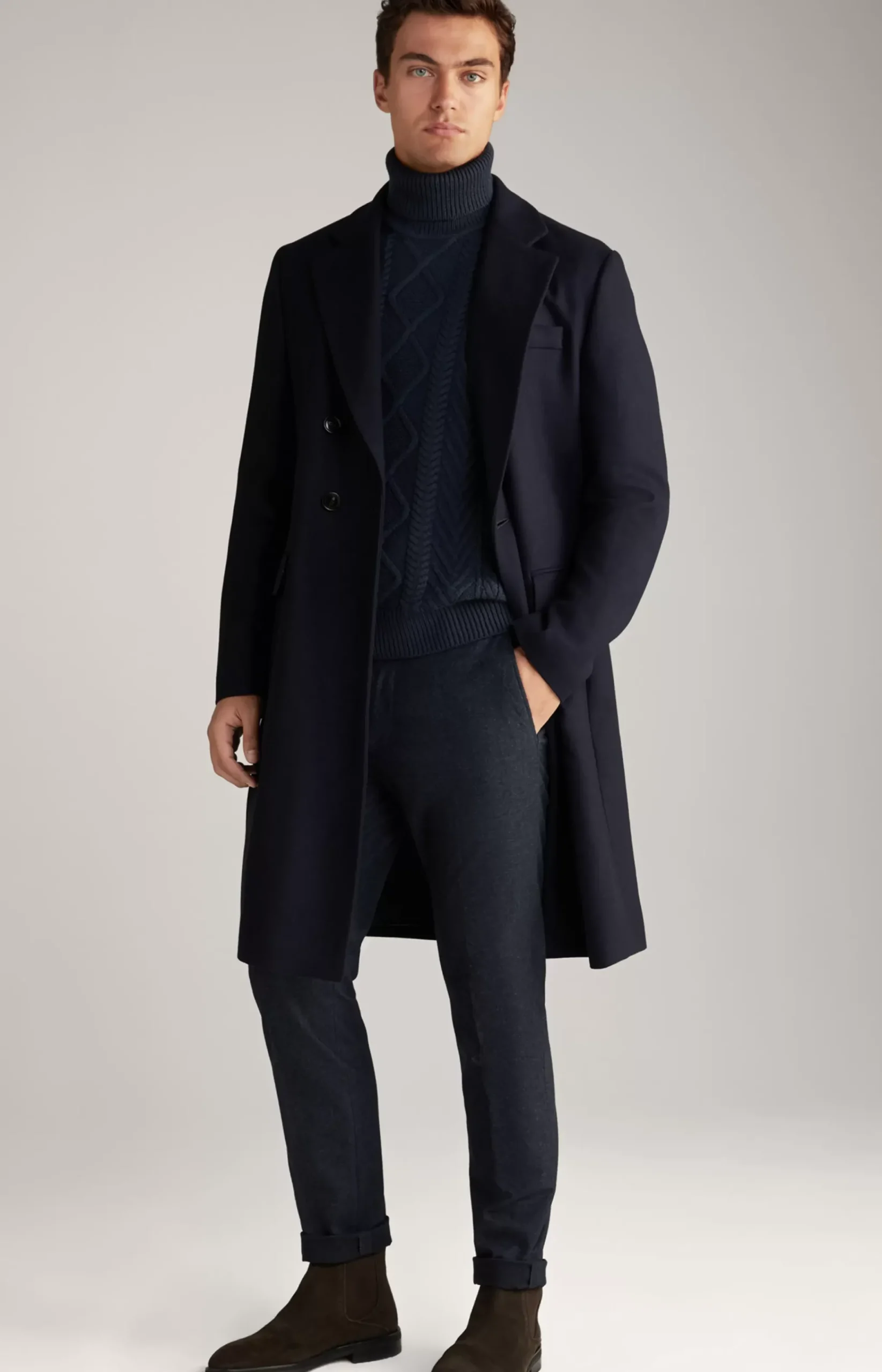 Jennis Coat in Navy